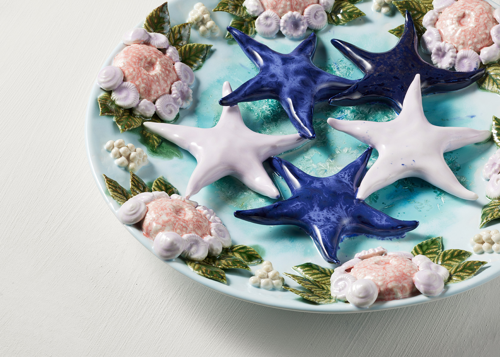 The art piece Ocean by Klara Lilja x Royal Copenhagen